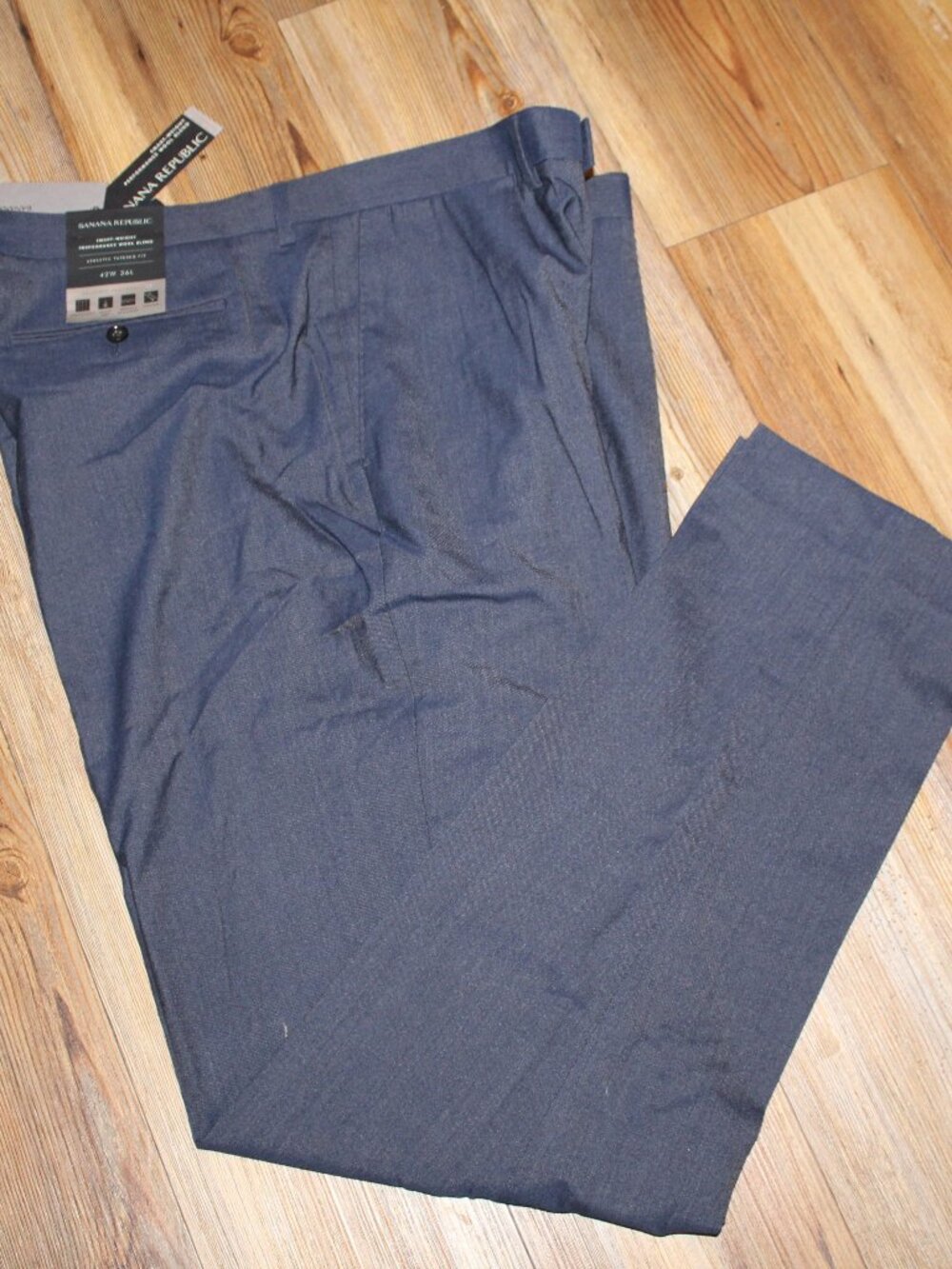 NWT BANANA REPUBLIC MEN'S DRESS SLACKS SIZE 42 X 36